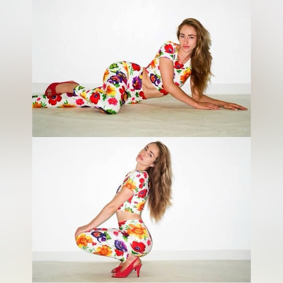 American Apparel Floral Jumpsuit - Picture 5 of 5